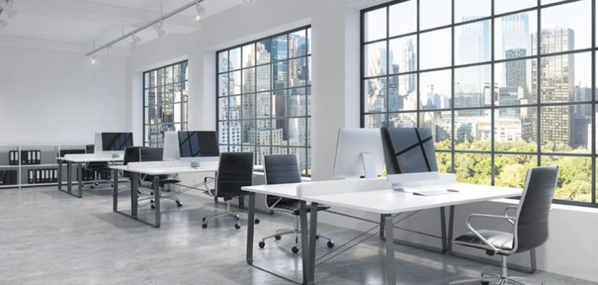 Coworking office cleaning